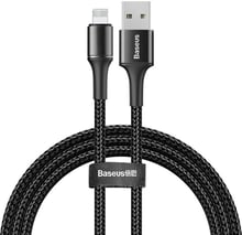 Baseus USB Cable to Lightning Halo Data 2.4A 1m Black (CALGH-B01)