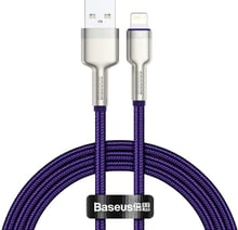 Baseus USB Cable to Lightning Cafule Metal 2.4A 1m Purple (CALJK-A05)