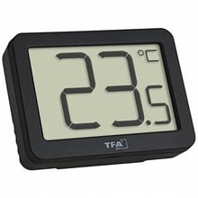Термометр кімнатний цифровий TFA чорний 55х40х15 мм (30106501)