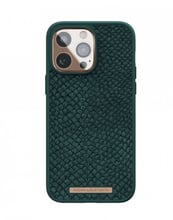 Njord Salmon Leather MagSafe Case Green (NA44SL02) for iPhone 14 Pro Max