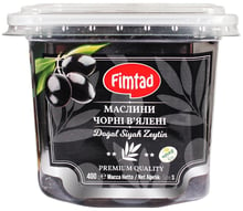 Маслины FIMTAD черные вяленые S Fimtad Siyah Zeytin Pet 400 г (8681957372123)