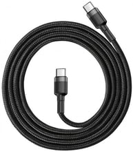 Baseus Cable USB-C to USB-C Cafule 1m Black (CATKLF-GG1)