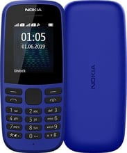 Nokia 105 Dual Sim 2019 Blue (UA UCRF)