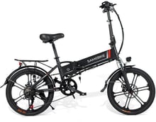 Электровелосипед SAMEBIKE 20LVXD30-II (350 Вт, 10 А/ч, 48 В), колеса 20", черный