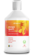 Sporter Mega Sport 500 ml /33 servings/ range