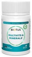 Biotus Multivits & Minerals Мультивитамины и минералы 30 таблеток
