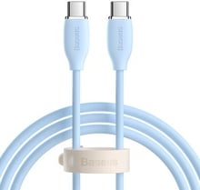 Baseus Cable USB-C to USB-C Jelly Liquid Silica Gel 100W 1.2m Blue (CAGD030003)