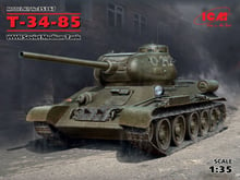 Советский средний танк Т-34-85, 2 МВ Т-34-85, WWII Soviet Medium Tank (ICM35367)