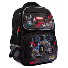 Рюкзак школьный 1Вересня S-105 Monster Track черный (555098)