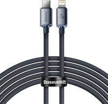 Baseus Cable USB-C to Lightning Crystal Shine 20W 2m Black (CAJY000301)