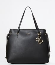 Женская сумка тоут Guess Digital черная (HWVG6853240-BLA)