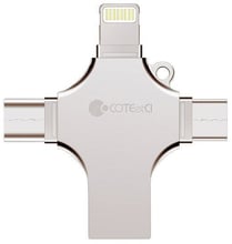COTEetCI 64Gb U70 Four Interface 4-in-1 USB 3.0 Gold (CS8836-64)