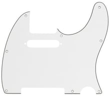 Пикгард FENDER Pickguard for Тelecaster White 3-ply