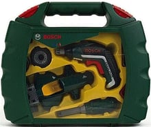 Игрушечный набор - Ящик с инструментами Grand Prix, шуруповерт Ixolino II Bosch Mini (Бош)