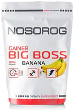 Nosorog Nutrition Big Boss Gainer 1500 g /15 servings/ Banana