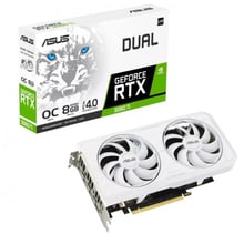 ASUS GeForce RTX3060Ti 8Gb DUAL OC GDDR6X WHITE (DUAL-RTX3060TI-O8GD6X-WHITE)