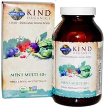 Garden of Life MyKind Organics, Men's Multi 40+, 120 Vegan Tablets (GOL-11769)