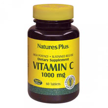 Natures Plus Vitamin С 1000 mg 60 tabs / 60 servings