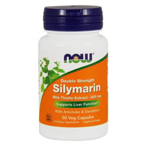 NOW Foods SILYMARIN MILK THISTLE 300 mg 50 VCAPS Сильмарин (расторопша) экстракт