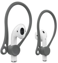 Держатели для наушников AhaStyle Silicone Ear Hooks Light Grey (AHA-01780-LGR) for Apple AirPods