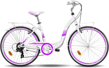 Велосипед Atlantic 2023' 26" Madeira NX A4NX-2644-WP M/17"/44см (2879) white/pink