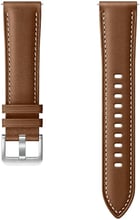 Samsung Stitch Leather Band M/L Brown for Samsung Watch 42mm / Watch 3 41mm / Active / Active 2 (ET-SLR84LAEGRU)