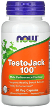 Now Foods TestoJack 100 Тестостероновый комплекс 60 растительных капсул