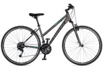 Велосипед AUTHOR (2023) Integra 28", рама 19", серебристый (ментоловый)/серебристый (2023150)