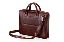 Solier BELFAST Leather Bag Maroon (SL21Maroon) for MacBook Pro 15"