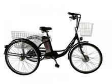 Электровелосипед дорожный трехколесный Kelb.Bike 350W+PAS 26" Черный