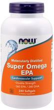 NOW Foods Super Omega EPA 1200 mg 360/240 240 SGELS Супер Омега EPA/DHA