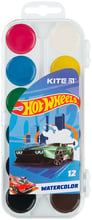 Акварель Kite Hot Wheels 12 цветов (HW23-061)