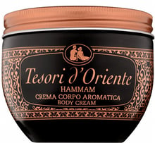 Крем для тела парфюмированный Tesori d'Oriente Hammam Хамам масло арганы и апельсиновый цвет 300 ml