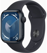 Apple Watch Series 9 41mm GPS Midnight Aluminum Case with Midnight Sport Band - M/L (MR8X3)Approved Вітринний зразок