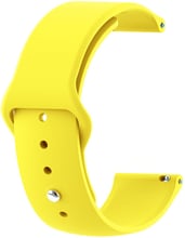 BeCover Sport Band Yellow for Xiaomi iMi KW66 / Mi Watch Color / Haylou LS01 / Haylou LS02 (706361)