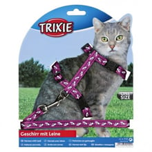 Поводок+шлея Trixie для кошек с кошками 27-46 см 10 мм (4011905041421)