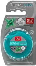 SPLAT Dental Floss Зубная нить с волокнами серебра Мята 30 m