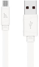Hoco USB Cable to microUSB X5 Bamboo 1m White