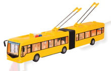 Тролейбус Автопром 1:43 жовтий зі світловими та звуковими ефектами (7991A)