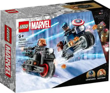 Конструктор LEGO Marvel Мотоциклы Черной Вдовы и Капитана Америки (76260)