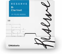 Трости для кларнета D`ADDARIO DCR0130-B25 Reserve Bb Clarinet #3.0 - 25 Box