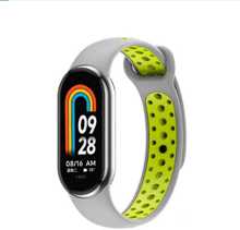 BeCover Vents Style Gray-Green (709418) for Xiaomi Mi Smart Band 8