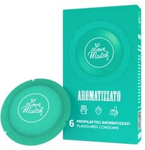 Ароматические презервативы Love Match Aromatizzato (Flavoured), 6 шт