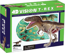 Объемная анатомическая модель 4D Master "Динозавр Тираннозавр" (26092)