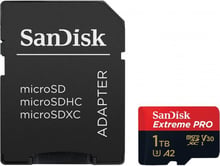 SanDisk 1TB microSDXC UHS-I U3 Extreme Pro + адаптер (SDSQXCD-1T00-GN6MA)