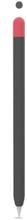 Чехол для стилуса AhaStyle Silicone Duo Case Black/Red (AHA-01652-BNR) for Apple Pencil 2