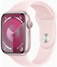 Apple Watch Series 9 45mm GPS Pink Aluminum Case with Pink Sport Band - M/L (MR9H3)Approved Вітринний зразок