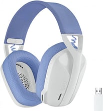 Logitech G435 Lightspeed Wireless Gaming Headset White (981-001074)