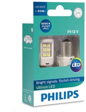 LED лампа Philips Ultinon P21W 12V White 11498ULWX2 (2 шт.)