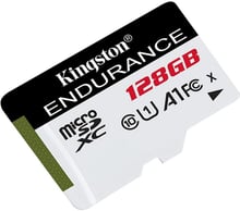 Kingston 128GB microSDXC Class 10 UHS-I U1 A1 High Endurance (SDCE/128GB)